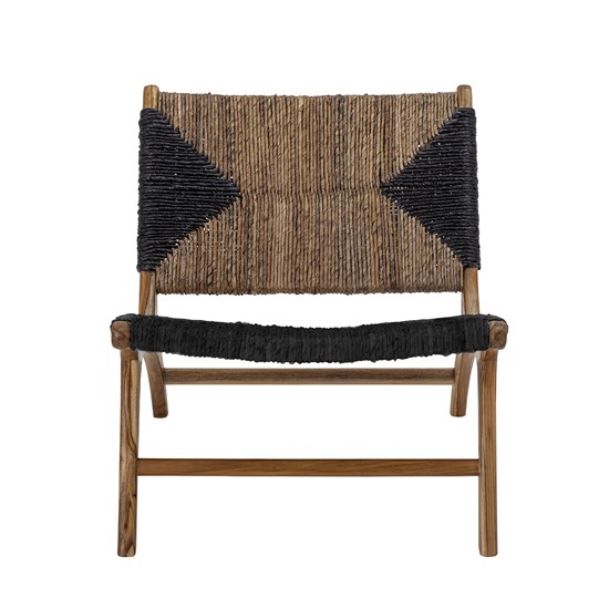 Creative Collection - Grant Lounge Chair, Svart, Teak