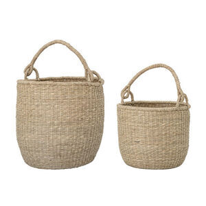 Bloomingville - Ditlev Basket, Nature, Seagrass