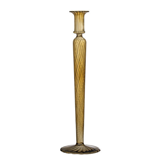 Bloomingville - Dara Ljusstake, Brun, Glas