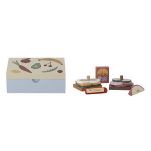 Bloomingville - Thyra Play Set, Lunchbox, Blå, FSC®100%, MDF