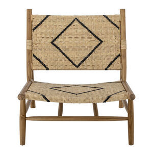 Creative Collection - Lennox Lounge Chair, Natural, Teak