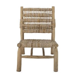 Bloomingville - Ruthy Lounge Chair, Natural, Teak