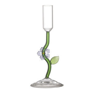 Bloomingville - Vesper Ljusstake, Lila, Glas