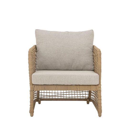 Bloomingville - Penzano Lounge Chair, Nature, Polyrattan