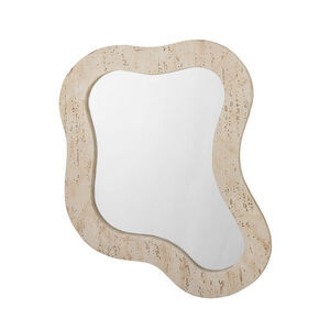 Bloomingville - Meg Wall Mirror, Natural, Resin