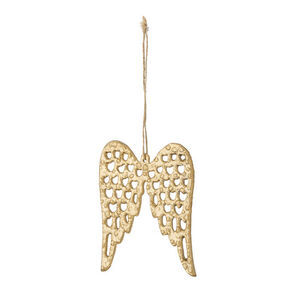 Bloomingville - Angelie Ornament, guld, aluminium