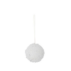 Bloomingville - Nicolet Ornament, Vit, Plast